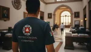 Fotografía que ilustra artículo que habla sobre Excoordinador de Protección Civil Cuernavaca detenido en Morelos por presuntos vínculos delictivos