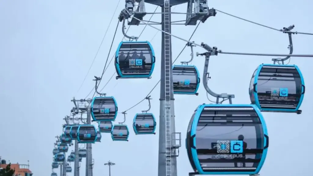 Cablebús en Morelos con cabinas sobre zonas urbanas y montañosas como alternativa de movilidad innovadora en el estado