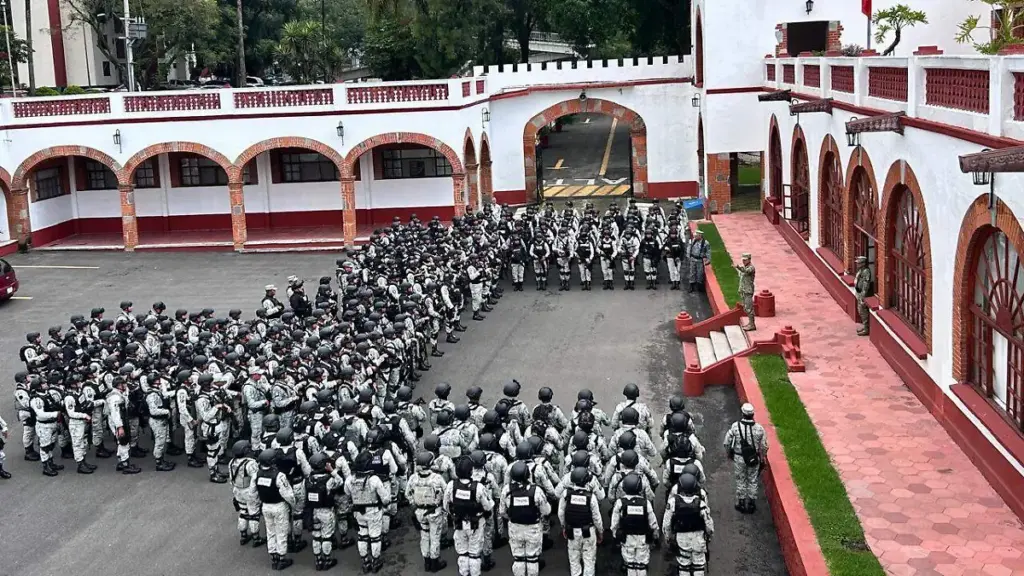 Guardia Nacional en Morelos con patrullajes y elementos desplegados en calles de Cuernavaca y municipios aledaños para reforzar la seguridad pública