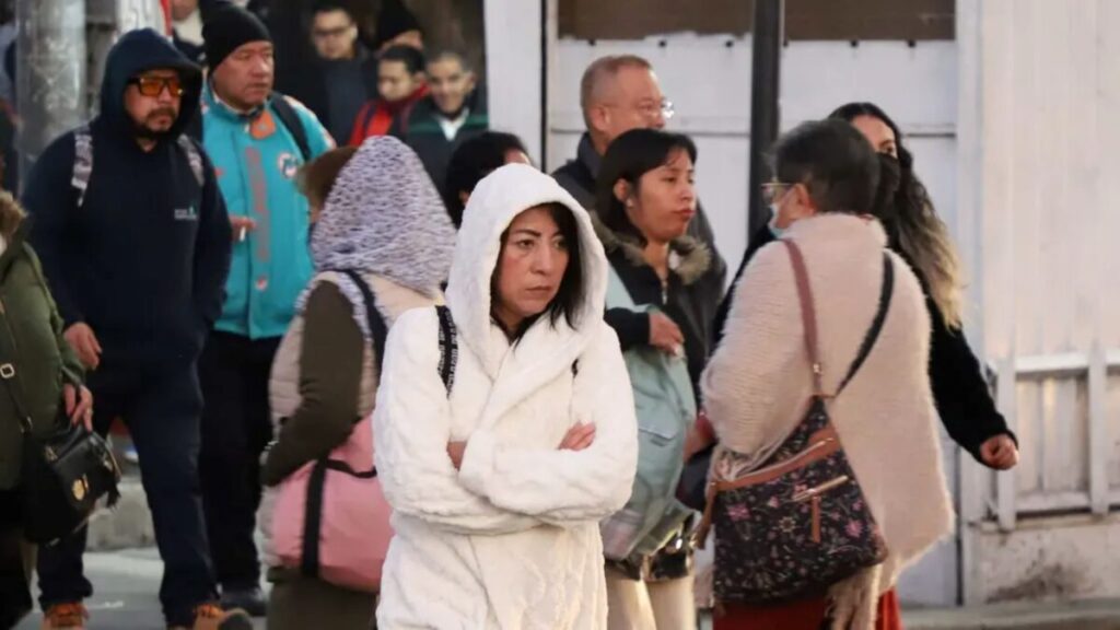 Paisaje frío en Morelos asociado al impacto del frente frío y al descenso notable de temperatura en zonas altas del estado.