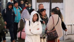 Paisaje frío en Morelos asociado al impacto del frente frío y al descenso notable de temperatura en zonas altas del estado.