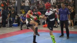 Atletas jóvenes compiten en los Juegos Nacionales Populares en Oaxtepec, Morelos, evento deportivo organizado por la CONADE.