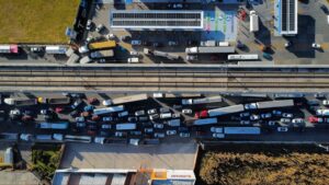 Caravanas del megabloqueo avanzan por carreteras mexicanas exigiendo seguridad y precios justos