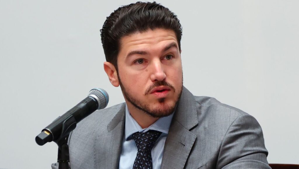 Representantes de Nvidia durante un foro sobre inteligencia artificial en México.