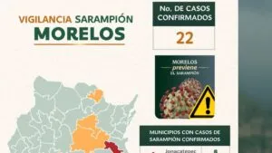 Autoridades refuerzan vacunación tras confirmar casos de sarampión en Morelos