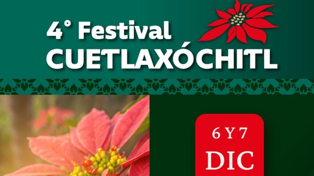 Festival de la Cuetlaxóchitl con actividades culturales y ambientales en el Texcal