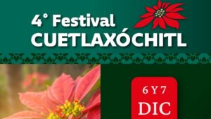 Festival de la Cuetlaxóchitl con actividades culturales y ambientales en el Texcal