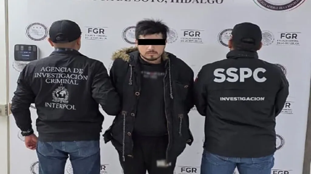 Autoridades mexicanas detienen en Pachuca a un fugitivo buscado por el FBI como parte de una operación binacional.