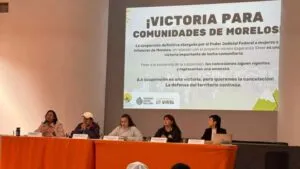 Mujeres organizadas de Xochitepec frenan un proyecto minero para proteger el agua y la vida comunitaria en Morelos.
