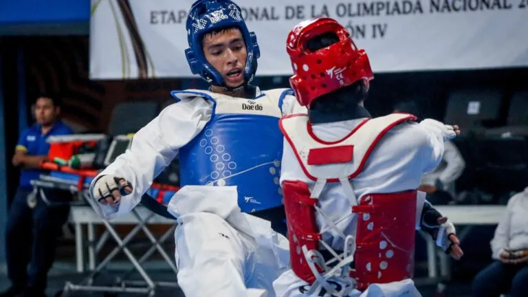 Eliminatoria estatal de taekwondo organizada por el Indem en Morelos rumbo a la Olimpiada Nacional 2026
