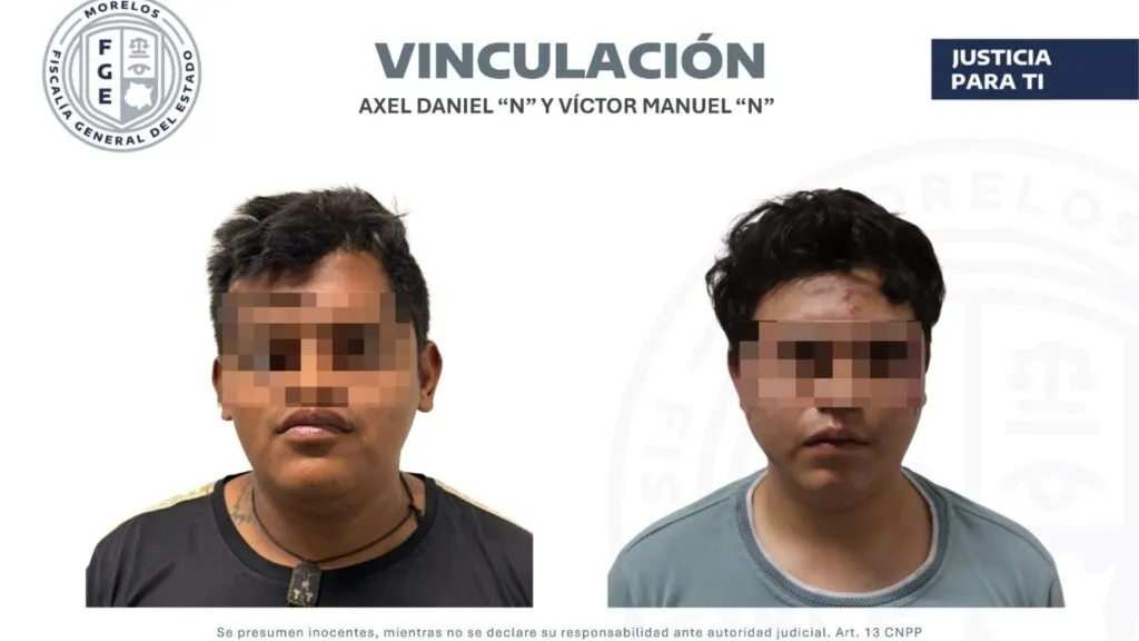 Vinculan a proceso a dos hombres por extorsión agravada en Cuautla y el juez ordena prisión preventiva y dos meses de investigación.