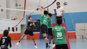 Equipos de voleibol varonil compiten en el selectivo estatal de Morelos rumbo a la Olimpiada Nacional Conade 2026.