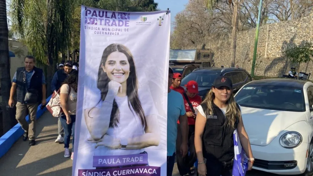 Ciclopista de Cuernavaca pintada por orden de Paula Trade en medio de críticas por duplicidad de trabajos y recursos públicos