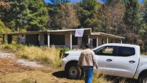 Clausura de obra ilegal en el Corredor Biológico Chichinautzin en zona forestal protegida de Morelos