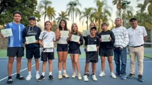 Selección de tenis de Morelos clasificada a la etapa regional de la Olimpiada Nacional Conade tras selectivo estatal en Cuernavaca.