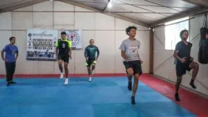 Jugadores de rugby de Morelos entrenan antes del clasificatorio nacional en Puebla