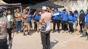 Competencia de tiro con arco en unidad deportiva Chamilpa rumbo a Olimpiada Nacional 2026