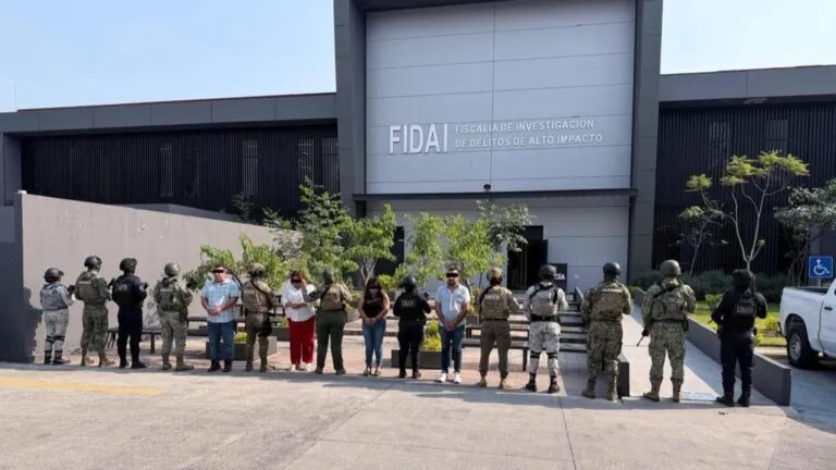 Operativo enjambre en Morelos con presencia de fuerzas de seguridad durante acciones contra extorsión en Amacuzac