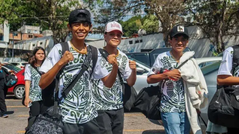 selección de boxeo de Morelos entrenando para competencia nacional rumbo a Olimpiada Conade