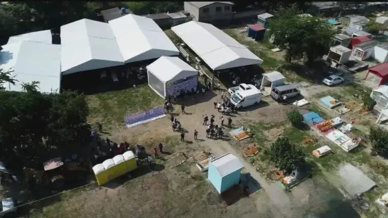 fosa de Jojutla con trabajos de exhumación y búsqueda de restos humanos en Morelos