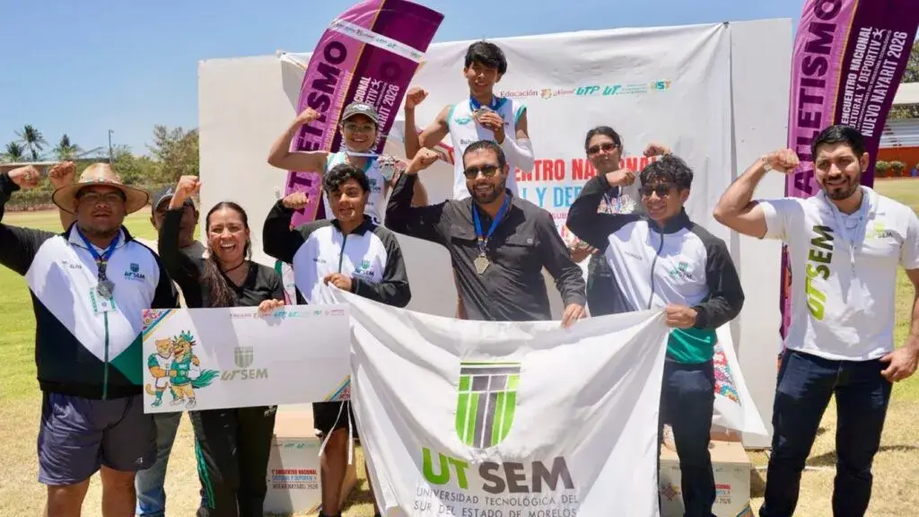 Estudiantes de UTSEM compitiendo y ganando medallas en encuentro nacional cultural y deportivo 2026