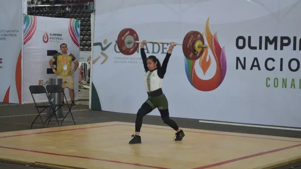 Atletas de Morelos ganan medallas en halterofilia durante la Olimpiada Nacional Conade 2026
