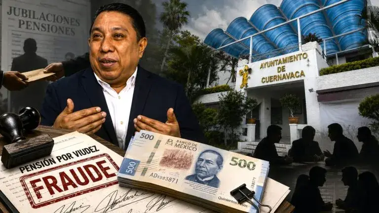 Salvador Aguilar señalado en presunto fraude de jubilaciones y pensiones en Cuernavaca