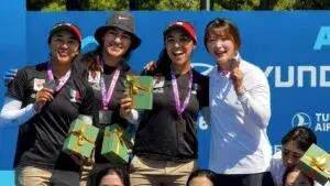 Ana Paula Vázquez y Ángela Ruiz ganan plata en la Copa del Mundo de tiro con arco en Antalya