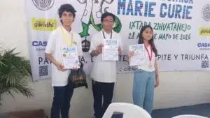 Estudiante del Cobaem obtiene medalla de plata en concurso nacional de química y representa a Morelos