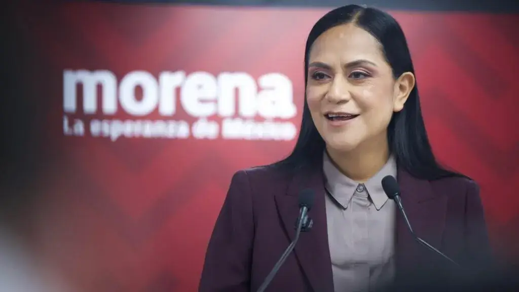 Ariadna Montiel defiende la postura de Morena mientras una encuesta la coloca con la mayor percepción de corrupción entre dirigentes