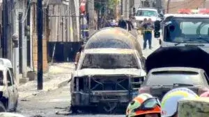 Investigación por explosión de pipa de gas en Cuernavaca