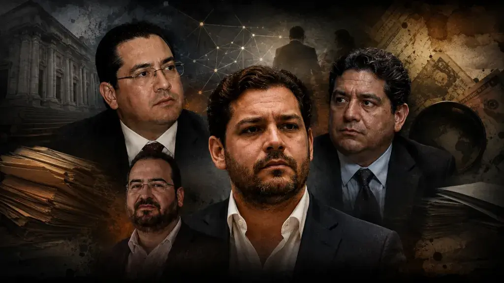 Imagen editorial sobre factureros en México y redes investigadas por operaciones simuladas y empresas fantasma.