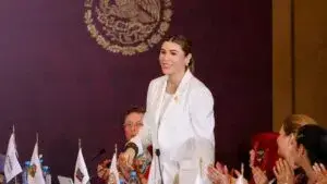 Marina del Pilar enfrenta una nueva controversia por un audio sobre una posible negociación de información con autoridades de Estados Unidos.
