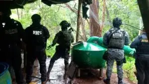 Laboratorios clandestinos de metanfetamina desmantelados en Guerrero