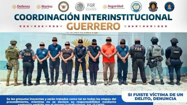 Policías municipales investigados por desaparición forzada en Guerrero