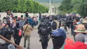 Quechultenango y retención de 29 militares y policías