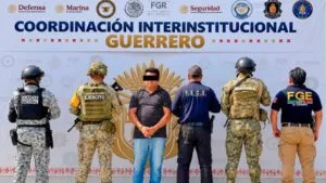 Detención de presunto operador de Los Ardillos por extorsión en Guerrero