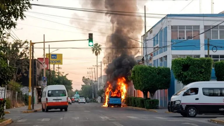 Cuautla enfrenta suspensión de clases presenciales tras ataques violentos contra el transporte público