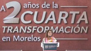 Segundo informe de Margarita González Saravia y contraste entre resultados oficiales y problemas de Morelos