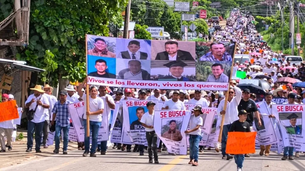 Video de campesinos desaparecidos en la sierra de Guerrero